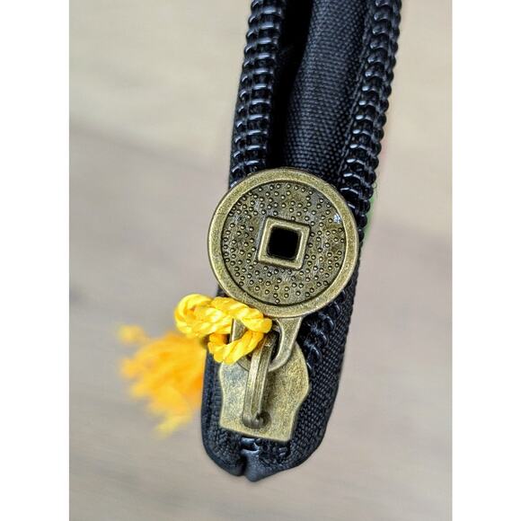 NEW Boho Ethnic Embroidered Wristlet Clutch Bag Colorful Bright Floral Fabric - Picture 7 of 8